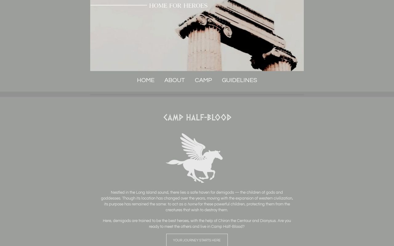 Camp Half-Blood — HOME